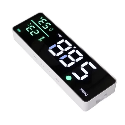 Sonomètre Mural Avec écran LED De 11 Pouces Mesure De La Température Et De L'hum - Image 1 of 4