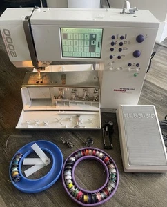 Bernina Artista 180 Sewing Machine Artlink CPS 2000 Special Edition W/ Extras - Picture 1 of 15