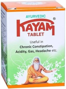 4X Kayam Tablet Ayurvedic for Constipation 30 Tablets each free shipping - Picture 1 of 5