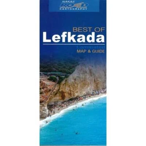 Greece 1:60k Lefkada Water-Resistant 'best of' tourist map with information guid - Picture 1 of 1