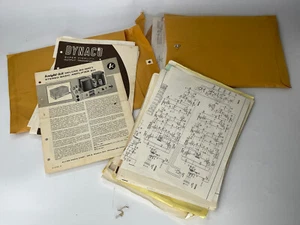 Large Lot Of Amplifier Tube power AMP Blueprint￼ PLANS Macintosh￼ Dynaco - Picture 1 of 4