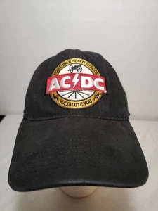 AC/DC "For Those About to Rock" Embroidered Logo Black Cap One Size Anoma 2006 - Picture 1 of 7
