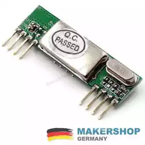 RXB6 433Mhz Superheterodyne Funk Empfänger Modul Arduino Receiver FHEM Arduin... - Bild 1 von 3