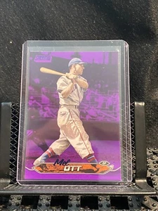 Mel Ott 2024 Topps Stadium Club Purple Foil #47/75 - Giants - Picture 1 of 2