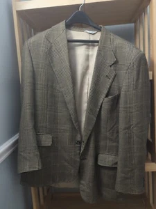 Hunting Horn Men Wool Silk Blend blazer Sports Coat 44R Suit Jacket  - Picture 1 of 9