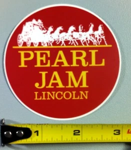 Pearl Jam Decal Sticker Slap 3" Lincoln NE - Picture 1 of 1