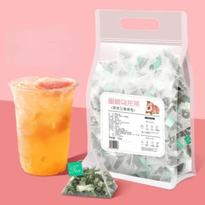 Bolsa de té superior de melocotón blanco oolong suelta seca floración herbal 30/50 bolsas - Imagen 1 de 12