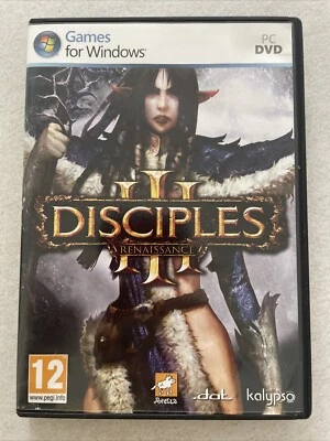 Disciples III 3: Renaissance (PC DVD) MANUAL AND CASE ONLY (GAME MISSING) - Image 1 of 3