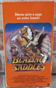 Blazing Saddles (VHS - 1991), Mel Brooks & Gene Wilder - Picture 1 of 10