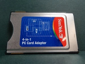 Sandisk 4 in 1 PC Card Adaptor Preowned SDDR-65 - Picture 1 of 3
