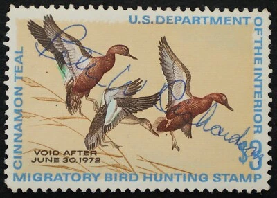 U.S. Used Stamp Scott #RW38 $3 Federal Duck Hunting. Very Fine. Choice! - Image 1 of 2