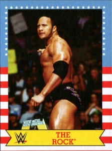 Topps WWE Heritage SummerSlam 2017 inserto All-Stars #23 The Rock - Imagen 1 de 2