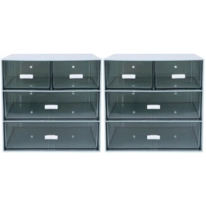 2 Pcs Schubladen-Make-up-Box Kleinteile Aufbewahrung - Bild 1 von 12