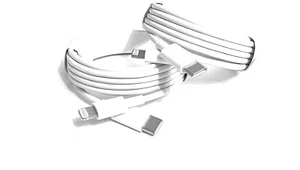 2 Pack USB-C-Fast Charger Cable iPhone 14 13 12 11 XS XR X SE 8 7 6 Mini Pro Max - Picture 1 of 3