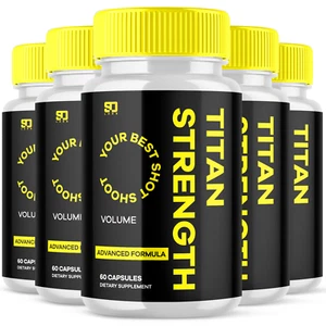 Titan Strength Capsule Advanced Formula Support Performance & Energy (5 Pack) - Picture 1 of 8