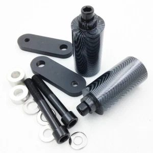 Carbon Frame Slider Crash Falling Protector Fit For Honda CBR1000RR 2004-2005 - Foto 1 di 4