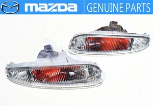 MAZDA OEM 90-97 Roadster MX-5 Miata NA6 8C Front Bumper Turn Signal Lamp Set - Picture 1 of 2
