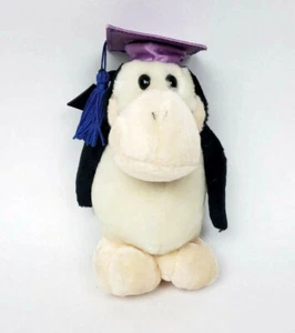 Vintage 6" Breathed Opus Penguin Graduation Cap 97 Plush Stuffed Opus N Bill - Picture 1 of 4