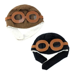 Warm Children Hat Autumn Winter Velvet Fashion Pilot Hat for Boys and Girls - Picture 1 of 14