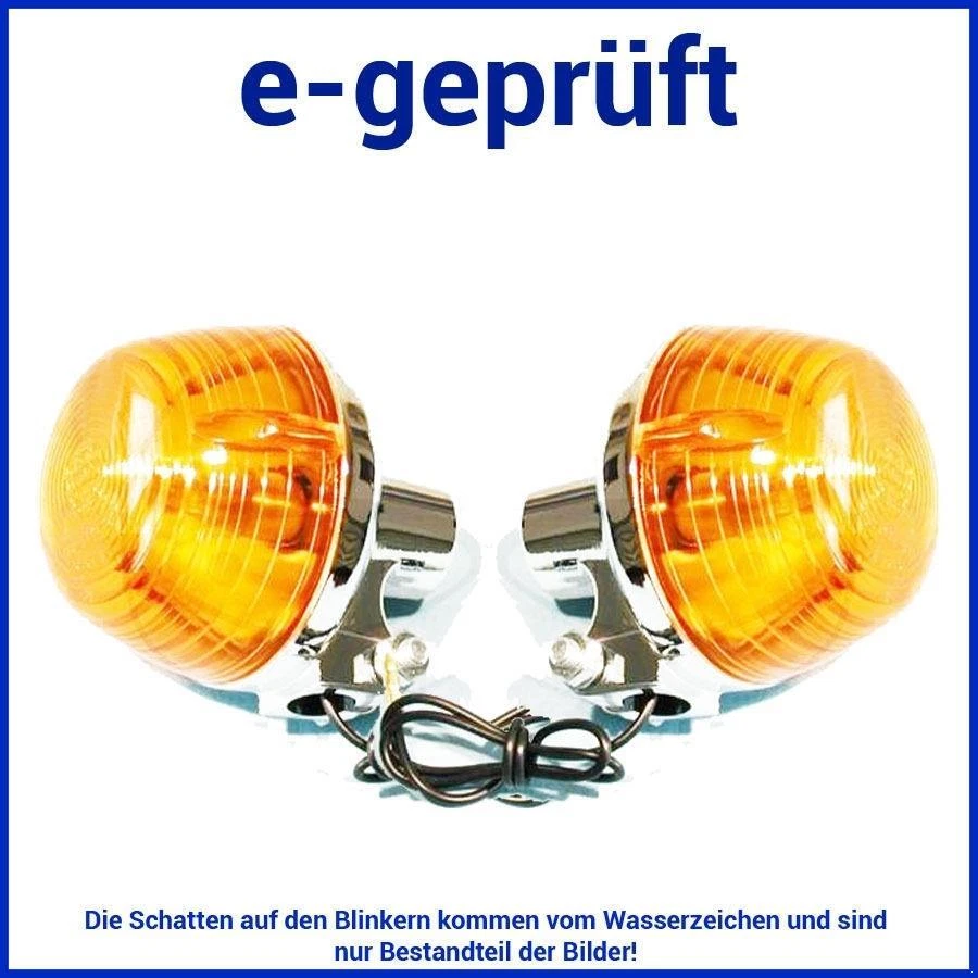 Rear Pair Right + Left Arrows For Honda CM 400 T Custom - Image 1 of 1