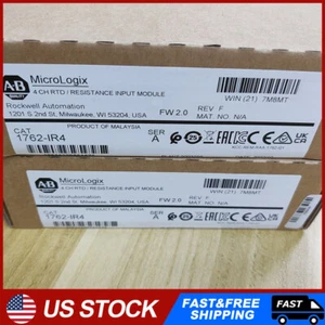 Nuevo módulo de entrada de resistencia MicroLogix 1200 RTD sellado de fábrica AB 1762-IR4/A - Imagen 1 de 2