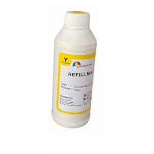 Yellow Bulk Refill Ink 500ml Bottle Pigment for Hp/Canon/Epson Printers - Picture 1 of 1