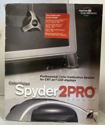 ColorVision SPYDER2PRO Studio Colour Calibration For Crt / Lcd Displays Complete - Image 1 of 4