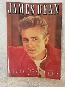 JAMES DEAN THE CLASSIC POSTER BOOK-INCLUDES 6 photographs and Poster Reprints - Picture 1 of 13
