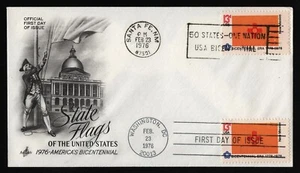 #1679 13c New Mexico, Kunsthandwerk - Dual Cancel FDC **ALLE 5 = KOSTENLOSER VERSAND ** - Bild 1 von 1