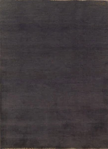 Durable Contemporary Gabbeh Solid Design Wool Rug - Made to Last! 3x5 ft - Picture 1 of 18