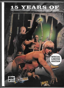 VTG 15 Years Of Heavy Metal Magazine 1992 Limited Ed. Hardcover 212pp Corben VF - Picture 1 of 9