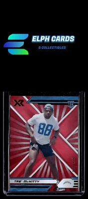2021 Panini XR #168 Tre' McKitty Red #/249 - Image 1 of 2
