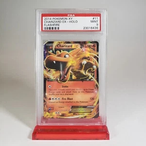 PSA 9 MINT POKEMON 2014 FLASHFIRE CHARIZARD EX HOLO #11 π₯. - Picture 1 of 3