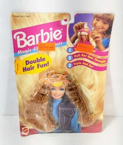 Vintage 1995 Barbie Magic Change Hair light Brown - Picture 1 of 2