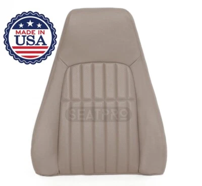 Chevy Camaro SS RS 2000 2001 2002 techo del conductor cuero cubierta de asiento perforada tostado Foto 1 de 4
