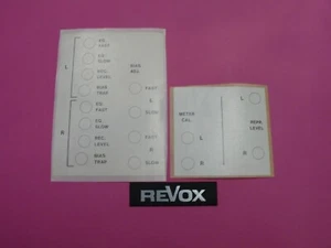 REVOX B 77 Aufkleber zu Abschirmblech / Neu / Original - Bild 1 von 3