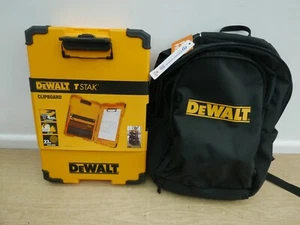 DeWALT DWST82732-1 TSTAK LED CLIPBOARD ORGANISER + MULTI POCKET RUCKSACK - Bild 1 von 7