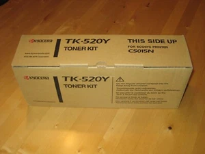 Original Kyocera Toner TK-520K TK-520C TK-520M TK-520Y für Kyocera FS-C5015N - Bild 1 von 5