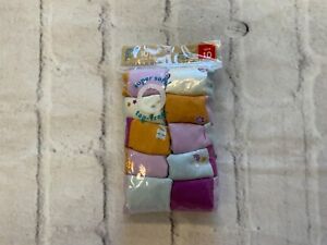 Thereabouts 10 Pack Hipster Underwear, Girl's Size 10, Multicolor NEW 