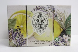 La Florentina Lemon Lavender Sculpted Bath Soap Italy 10.5 oz - NIB Sealed - Picture 1 of 5