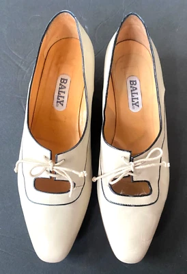 Bally Leather Bone Womans Shoes - Image 1 of 4