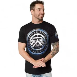 Neu American Fighter Endeavor Premium Athletic MMA schwarzes T-Shirt für Herren XS-4XL - Bild 1 von 2