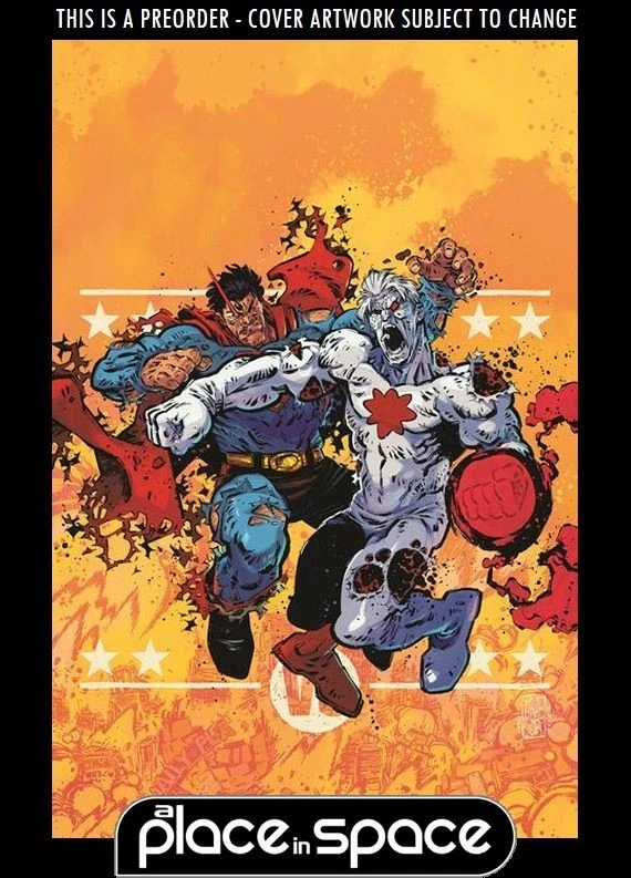 (WK49) DC K.O. SUPERMAN VS CAPTAIN ATOM #1A JORGE CORONA - PREORDER DEC 3RD - Image 1 of 1