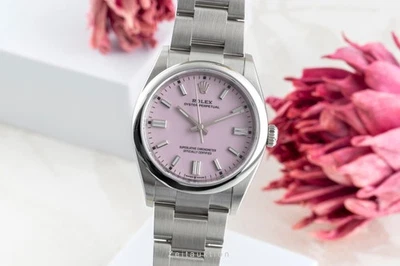 Rolex Oyster Perpetual 36 Candy Pink Stahl Automatik Herrenuhr 126000 B&P 2025 - Bild 1 von 4