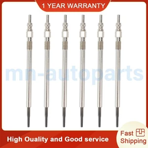 Enchufe diésel de precalentamiento 6 piezas 0011596601 para Benz W166 GLE300d W463 G350d X164 - Imagen 1 de 16