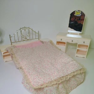 Vintage 1960s SINDY Bedroom Furniture Set. Missing Parts - Bild 1 von 10