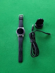 Samsung Galaxy Watch 46mm SM-R800 Bluetooth GPS Smartwatch Silver ChargerFastP&P - Zdjęcie 1 z 5