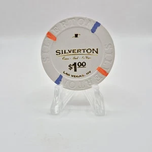 Silverton Hotel Casino Las Vegas Nevada 2012 $1 Casino Chip D0813 - Picture 1 of 3