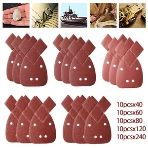 Sandpaper Sanding Sheets Orbital For Black Decker Palm Useful High quality - Picture 1 of 9