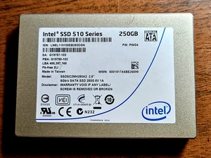 Intel 250GB SSD 510 Series 6GB SATA 2.5" SSD - Formatted & Tested - Picture 1 of 2
